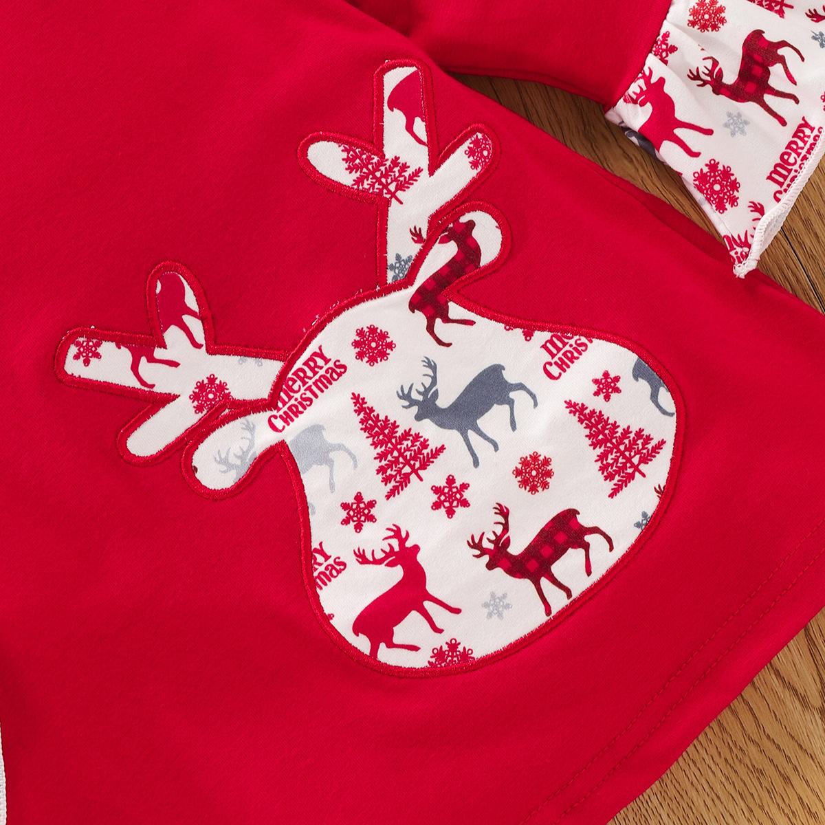 cotton christmas cute print dress